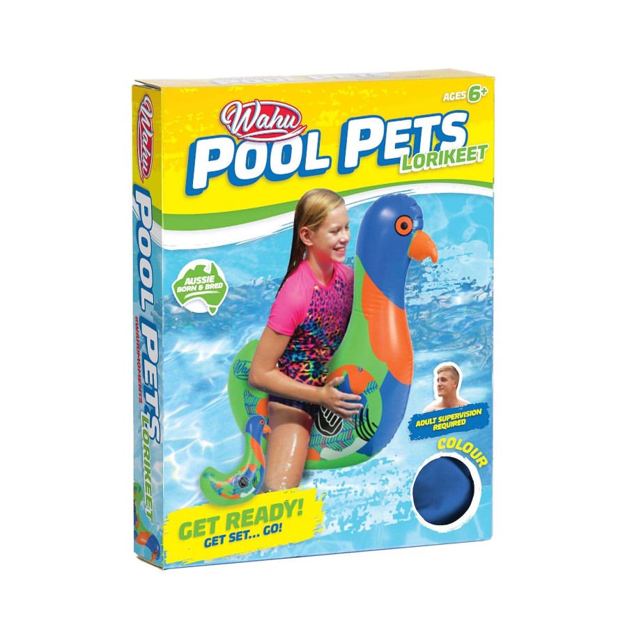 Clearance Wahu Wahu Pool Pets Rainbow Lorikeet