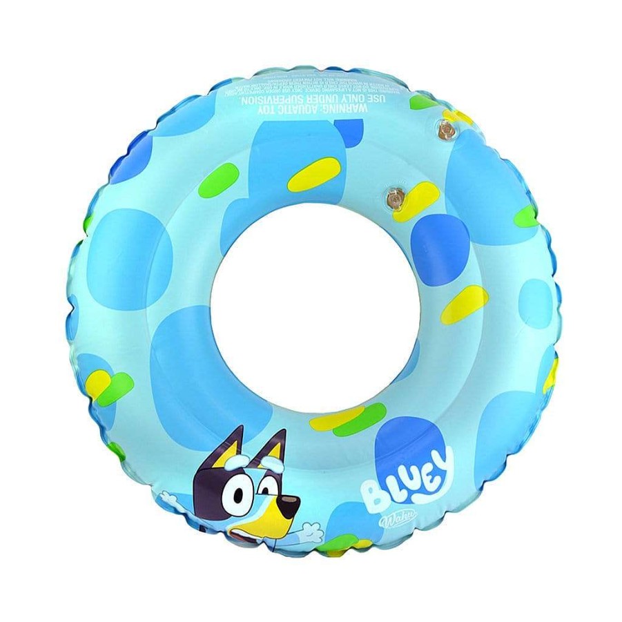 Best Wahu Wahu X Bluey Swim Ring 4+ Years 15-25Kg