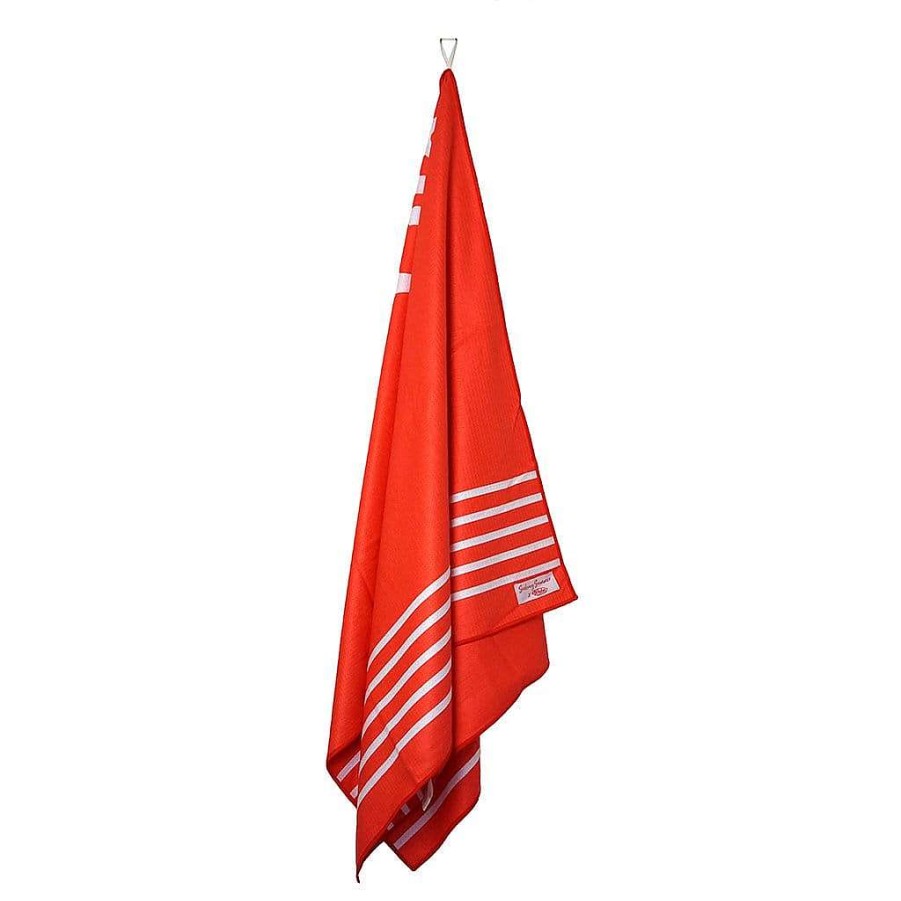 New Wahu Seeking Summer X Wahu Stripes Towel (Red)