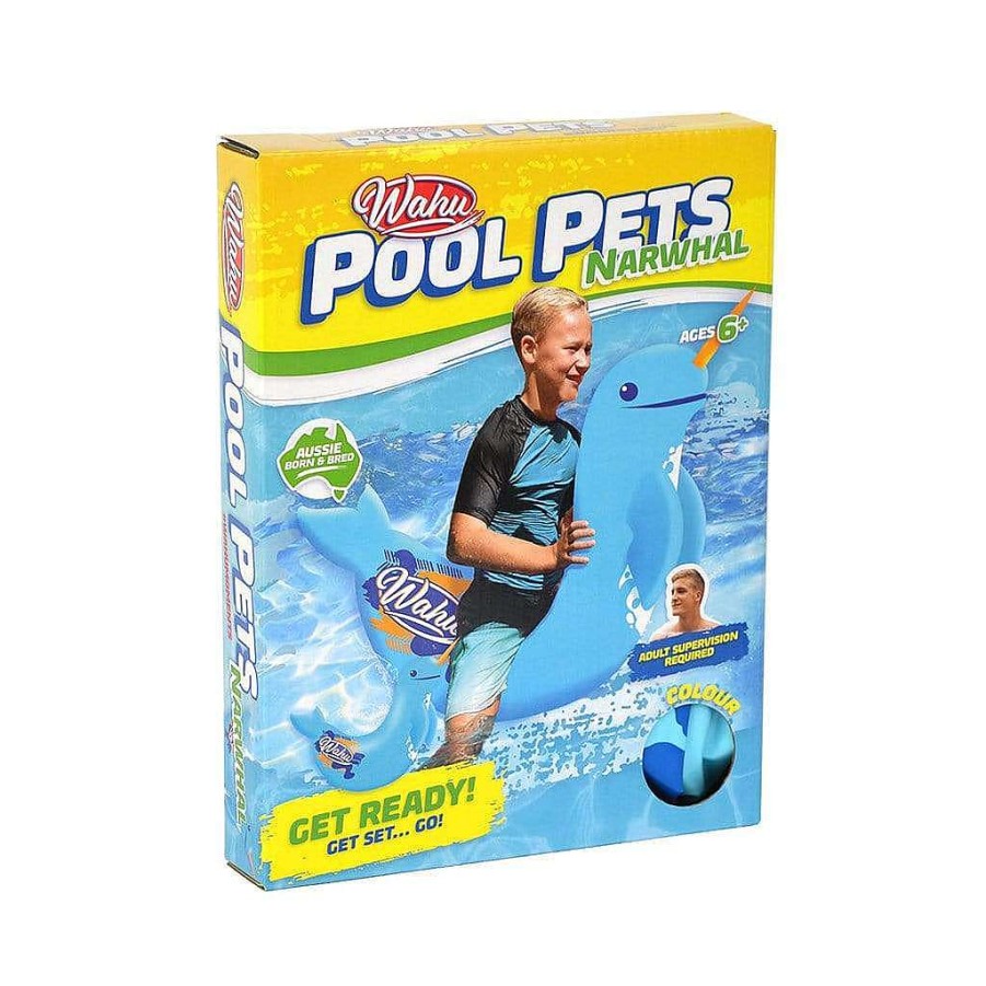 Clearance Wahu Wahu Pool Pets Narwhal Racer