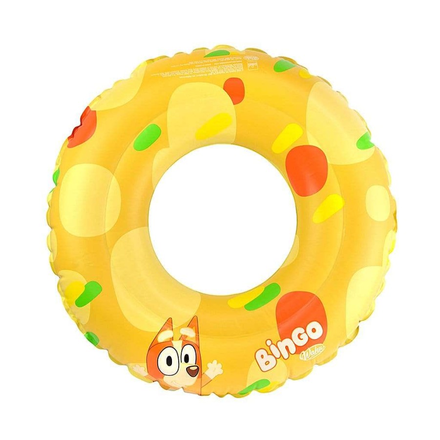 Best Wahu Wahu X Bluey Swim Ring 4+ Years 15-25Kg