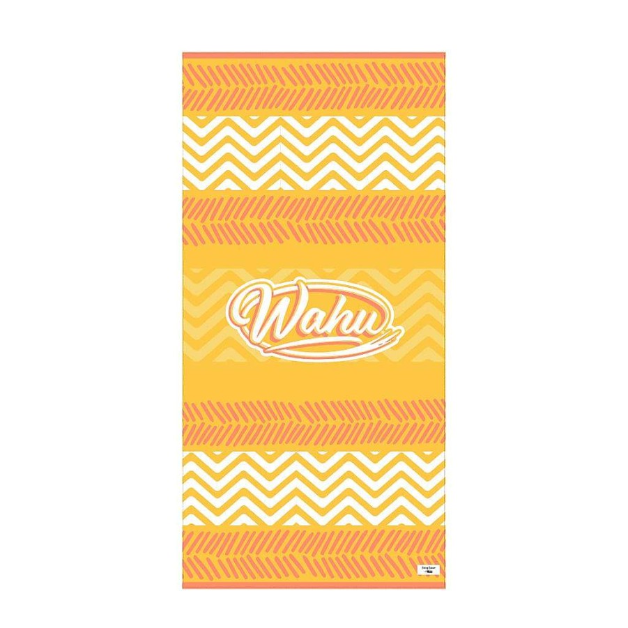 Clearance Wahu Seeking Summer X Wahu Ziggy Towel (Yellow)