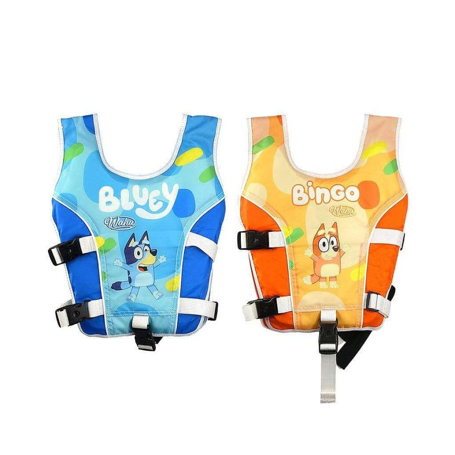 Hot Wahu Wahu X Bluey Swim Vest Child Medium 25-30Kg