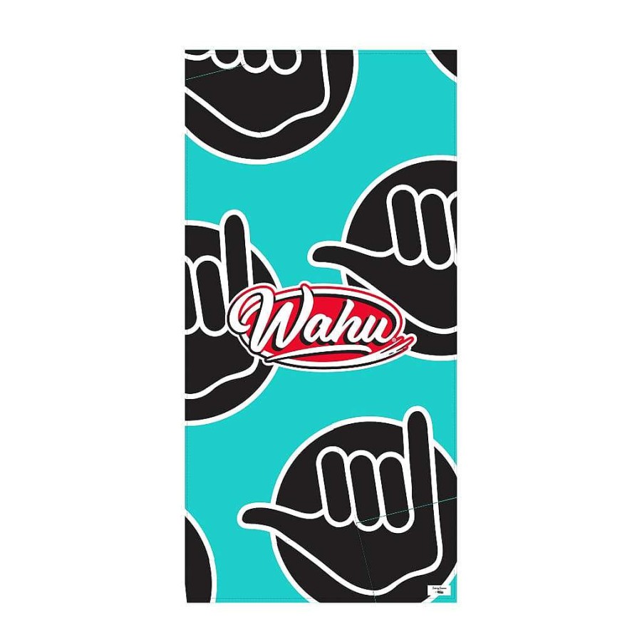 Online Wahu Seeking Summer X Wahu Shaka Plus Towel (Teal)