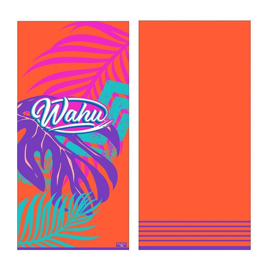 Online Wahu Seeking Summer X Wahu Jungle Beach Towel (Orange)