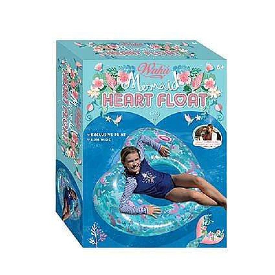 Clearance Wahu Wahu Mermaid Heart Float