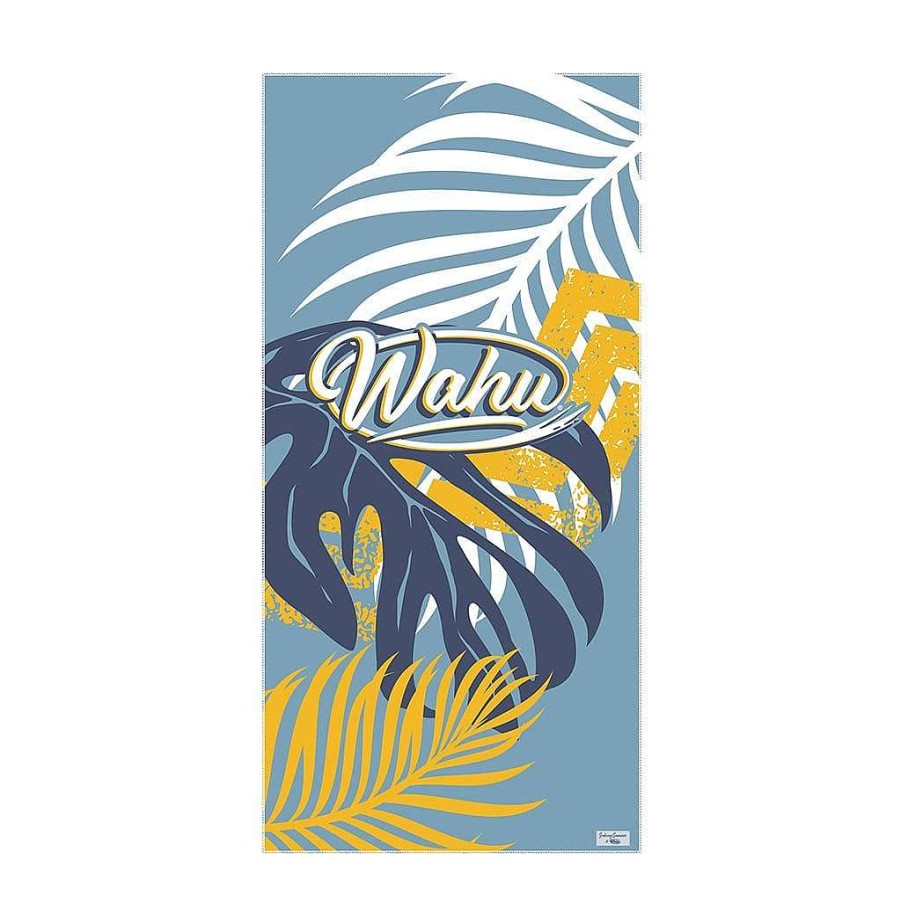 Wholesale Wahu Seeking Summer X Wahu Jungle Beach Towel (Sky Blue)