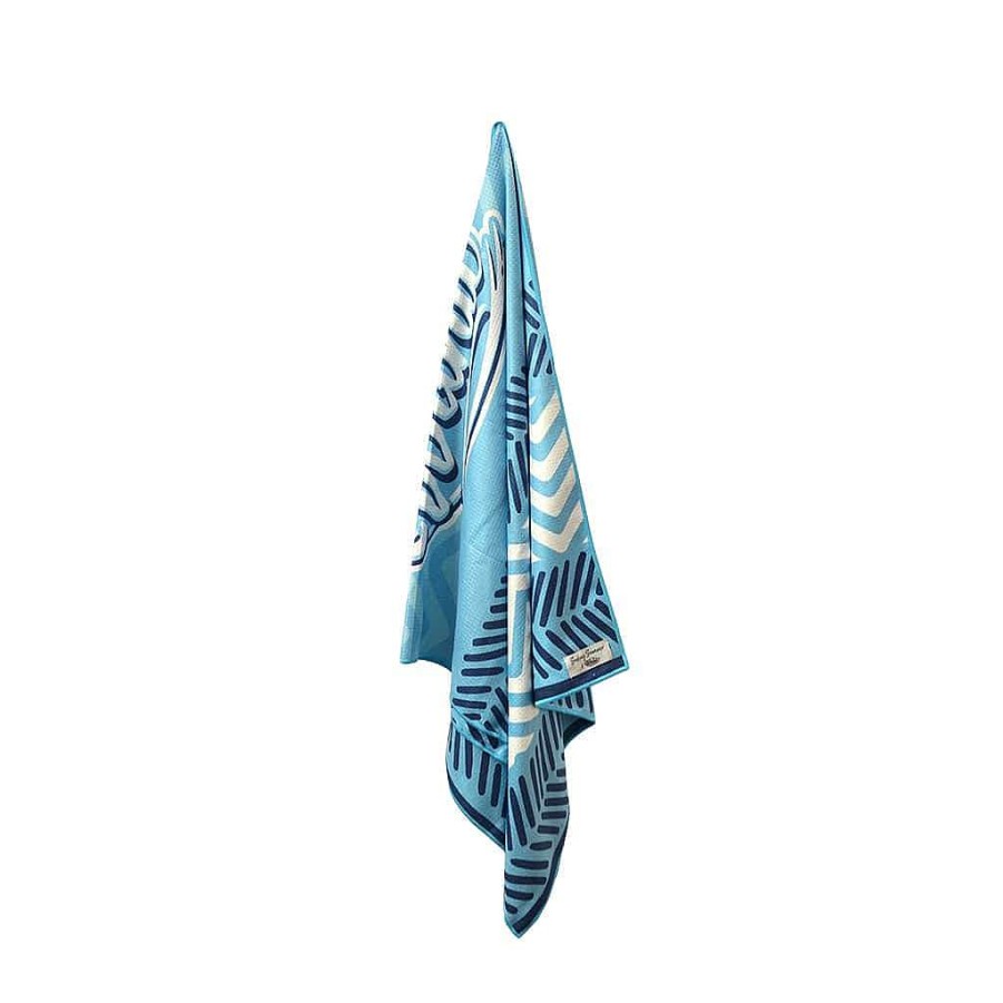 Clearance Wahu Seeking Summer X Wahu Ziggy Towel (Sky Blue)